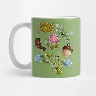 Floral Foliage Mug